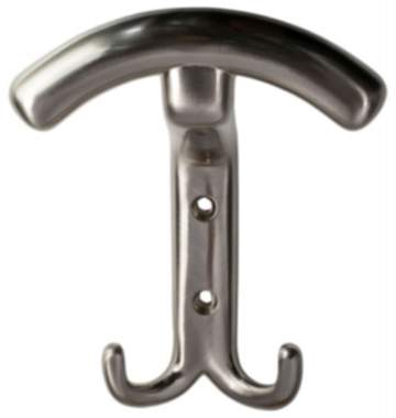 Gedotec Garderobenhaken CARINA aus Metall 140 x 110 mm