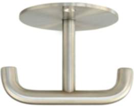 Gedotec Garderobenhaken LIMA aus Edelstahl, 60 x 60 mm