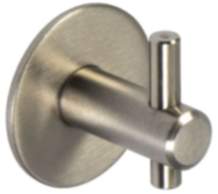 Gedotec Garderobenhaken LORA aus Edelstahl, 26 - 62 mm