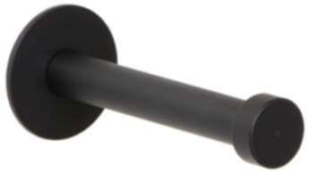 Gedotec Garderobenhaken PANTHER aus Edelstahl schwarz