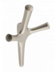 Gedotec Garderobenhaken WALENCIA aus Metall, 164 x 107 x 58 mm