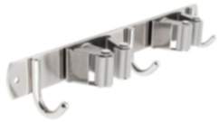 Gedotec Gerätehalter-Leiste PROFI aus Edelstahl Wandmontage, 290 - 610 x 29 mm