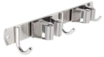 Gedotec Gerätehalter-Leiste PROFI aus Edelstahl Wandmontage, 290 - 610 x 29 mm