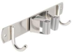 Gedotec Gerätehalter-Leiste PROFI aus Edelstahl Wandmontage, 290 - 610 x 29 mm