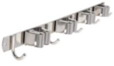 Gedotec Gerätehalter-Leiste PROFI aus Edelstahl Wandmontage, 290 - 610 x 29 mm