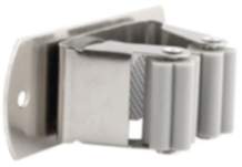Gedotec Gerätehalter PROFI aus Edelstahl Wandmontage, 90 x 29 mm