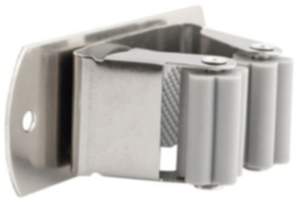 Gedotec Gerätehalter PROFI aus Edelstahl Wandmontage, 90 x 29 mm