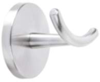 Gedotec Handtuchhaken BK07 Kleiderhaken Edelstahl Optik