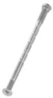Gedotec Hülsenschraube M4 x 75 mm für Türdrücker und Türbeschläge