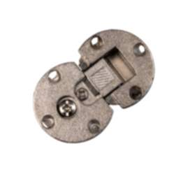 Gedotec Klappenscharnier 3D verstellbar Ø 35 mm aus Stahl vernickelt