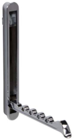Gedotec Klapphaken MITAL aus Metall 140 mm