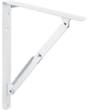 Gedotec Klappkonsole STANDARD aus Stahl, Tragkraft bis 80 kg