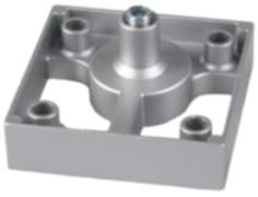 Gedotec Möbelfuß VIGANO aus Metall, 60 x 60 mm