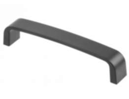 Gedotec Möbelgriff AGNES aus Metall schwarz, BA 128 mm