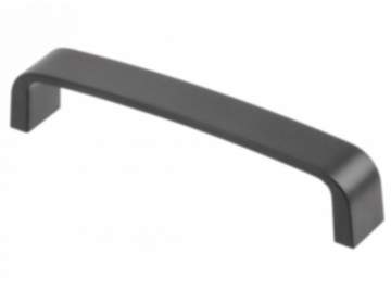 Gedotec Möbelgriff AGNES aus Metall schwarz, BA 128 mm