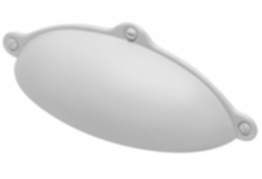 Gedotec Möbelgriff ALEXANDRIA aus Metall, BA 64 mm