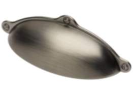 Gedotec Möbelgriff ALEXANDRIA aus Metall, BA 64 mm
