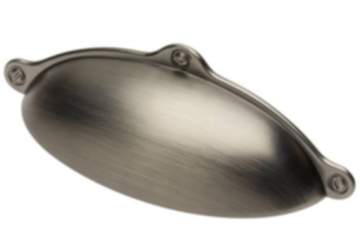 Gedotec Möbelgriff ALEXANDRIA aus Metall, BA 64 mm