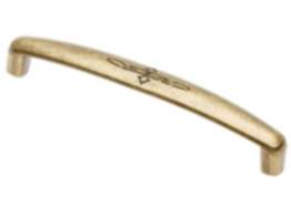 Gedotec Möbelgriff ALMATI aus Metall, BA 96 - 128 mm