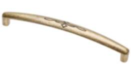 Gedotec Möbelgriff ALMATI aus Metall, BA 96 - 128 mm