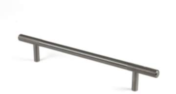 Gedotec Möbelgriff GRIP Relinggriff Ø 10 mm Edelstahl gebürstet Bohrabstand 160 mm