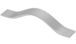 Gedotec Möbelgriff KADI aus Aluminium, BA 96 - 160 mm