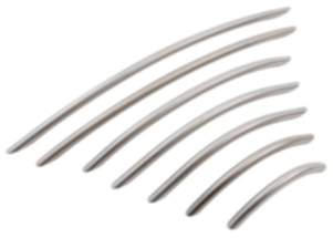 Gedotec Möbelgriff LORA Ø 10 mm Bogengriff Edelstahl matt gebürstet