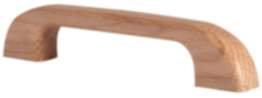 Gedotec Möbelgriff MASSIMO aus Holz, BA 112 mm