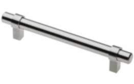 Gedotec Möbelgriff TRIEST aus Stahl, BA 96 - 320 mm
