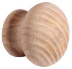 Gedotec Möbelknopf ALFREDO aus Holz, Ø 34 mm