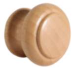 Gedotec Möbelknopf GIOVANNI aus Holz, Ø 35 mm