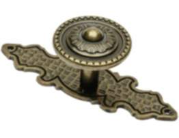 Gedotec Möbelknopf MARIA aus Metall, 86 x 25 mm