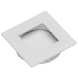 Gedotec Muschelgriff DIANA aus Metall, eckig 40 x 40 mm