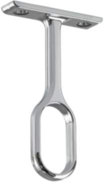Gedotec Schrankrohrmittelträger TUBES aus Metall starr zum Schrauben