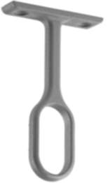 Gedotec Schrankrohrmittelträger TUBES aus Metall starr zum Schrauben