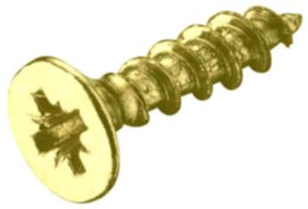 Gedotec Schrauben-Set 2,5 x 16 mm mit Senkkopf & Vollgewinde