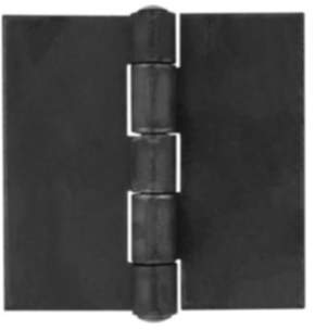 Gedotec Schwerlast-Torband aus Stahl zum Schweißen, 150 x 150 mm