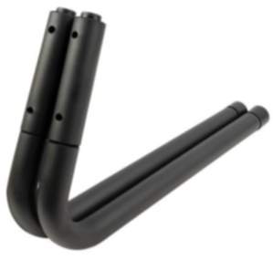 Gedotec Surfbrett-Wand-Halterung aus Stahl, 2-tlg