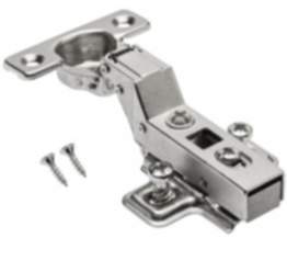 Gedotec Topfscharnier MINI STAR aus Stahl, Ø 26 mm mit Dämpfung