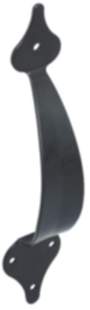 Gedotec Torgriff aus Stahl schwarz DUPLEX, 250 mm