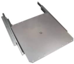 Gedotec TV-Vollauszug aus Stahl, 320 x 320 mm Tragkraft 50 kg