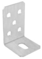 Gedotec Winkelverbinder aus Stahl, verstellbar 90 x 60 x 60 x 2,5 mm