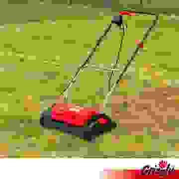 Grizzly Tools Elektro-Vertikutierer EV 3112 - Für die Gartenpflege - Rot