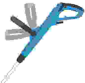 Güde GUB 500 Universal-Fugenbürste mit 4 Bürsten + 1 Zusatzbürste hart + 1 Zusatzbürste Metall