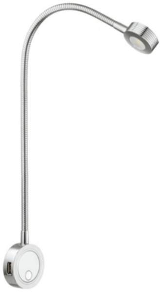 Häfele Anbauleuchte 12 V flexible Leuchte Loox5 LED 2034 Leseleuchte