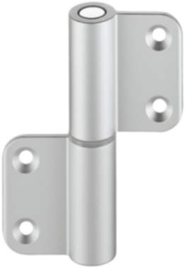 Häfele Aufschraubband aus Aluminium für Trennwandsystems & WC-Kabinen