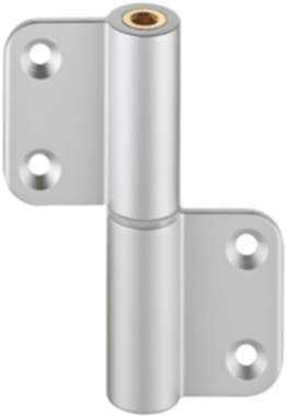 Häfele Aufschraubband aus Aluminium für Trennwandsystems & WC-Kabinen