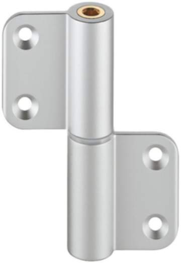 Häfele Aufschraubband aus Aluminium für Trennwandsystems & WC-Kabinen