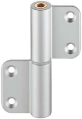 Häfele Aufschraubband aus Aluminium für Trennwandsystems & WC-Kabinen