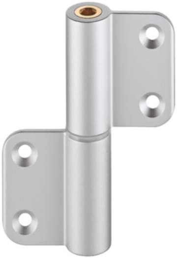 Häfele Aufschraubband aus Aluminium für Trennwandsystems & WC-Kabinen